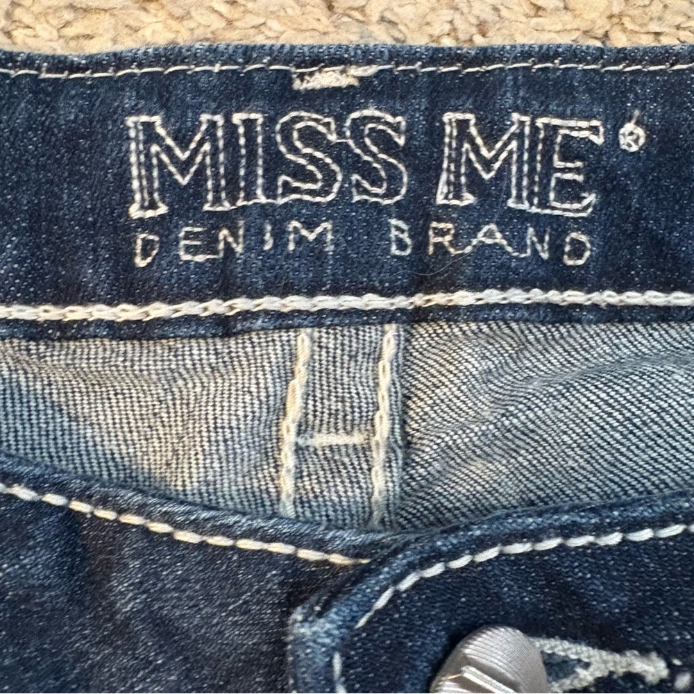 Miss Me Women's Dark Blue Skinny Jeans - Picture 3 of 15
